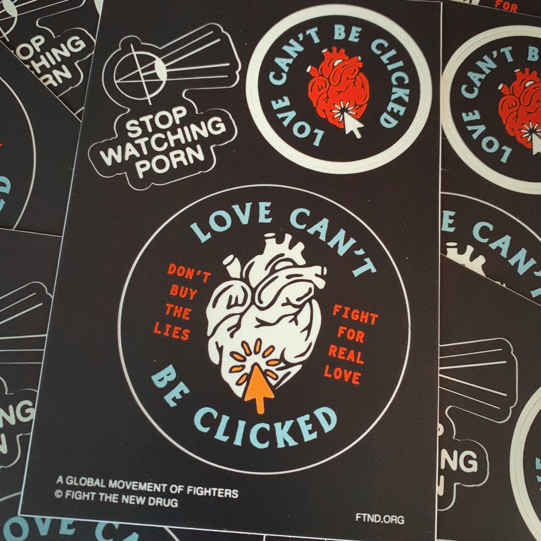 Love Can't Be Clicked Sticker Sheet