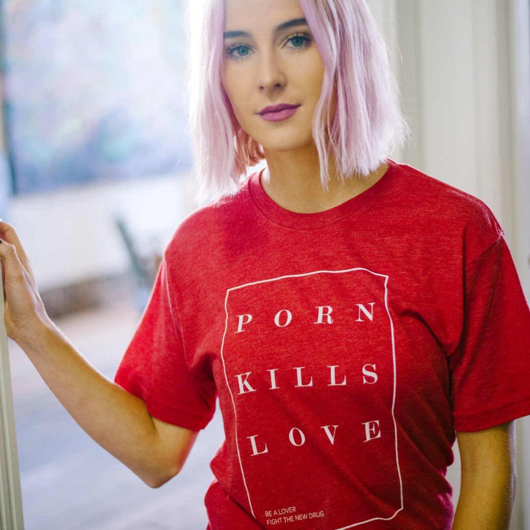 Porn Kills Love - Original Red