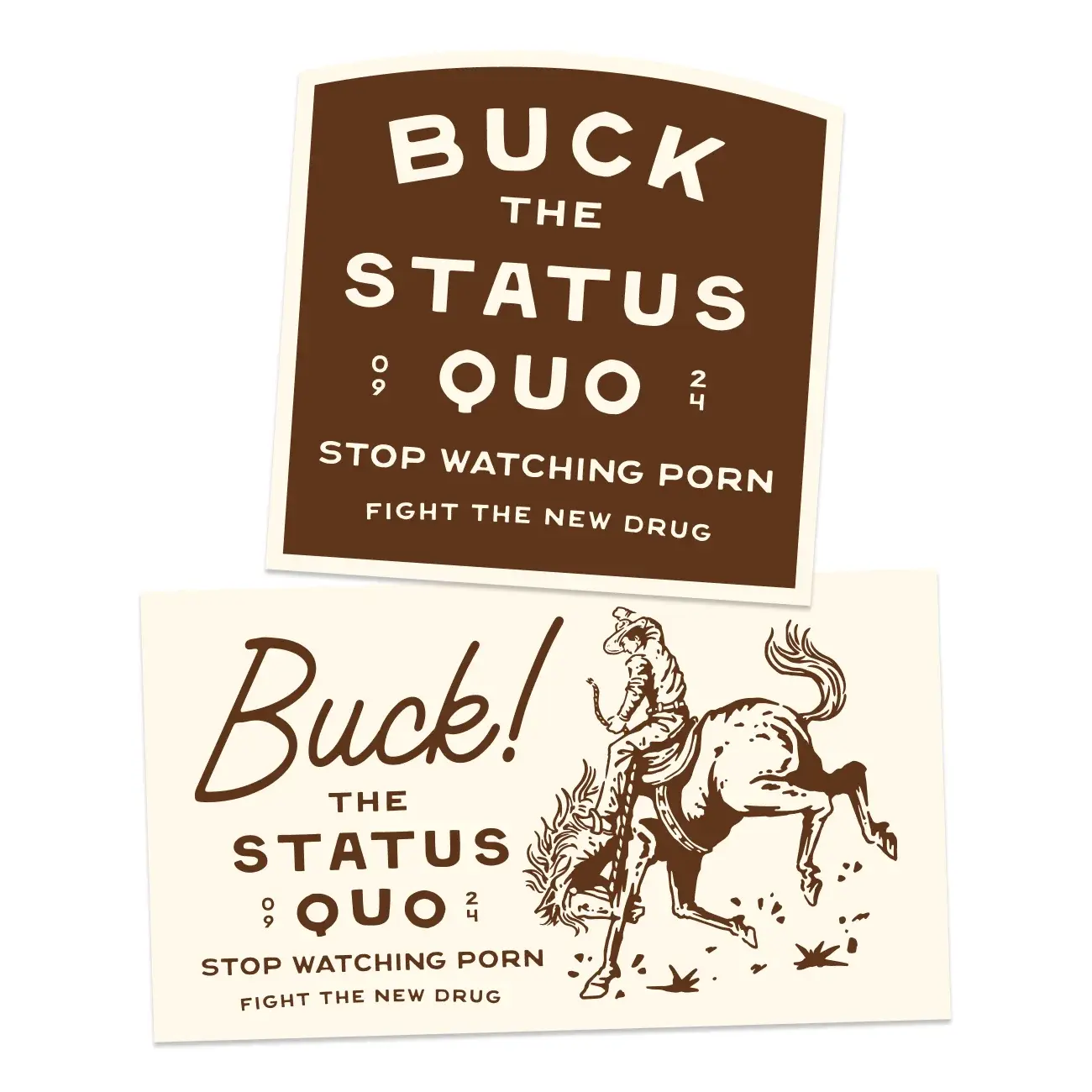 Buck The Status Quo Sticker Sheet