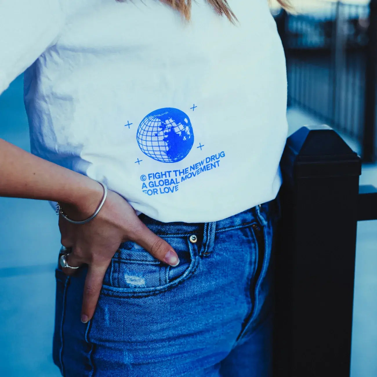 A Global Movement For Love - White