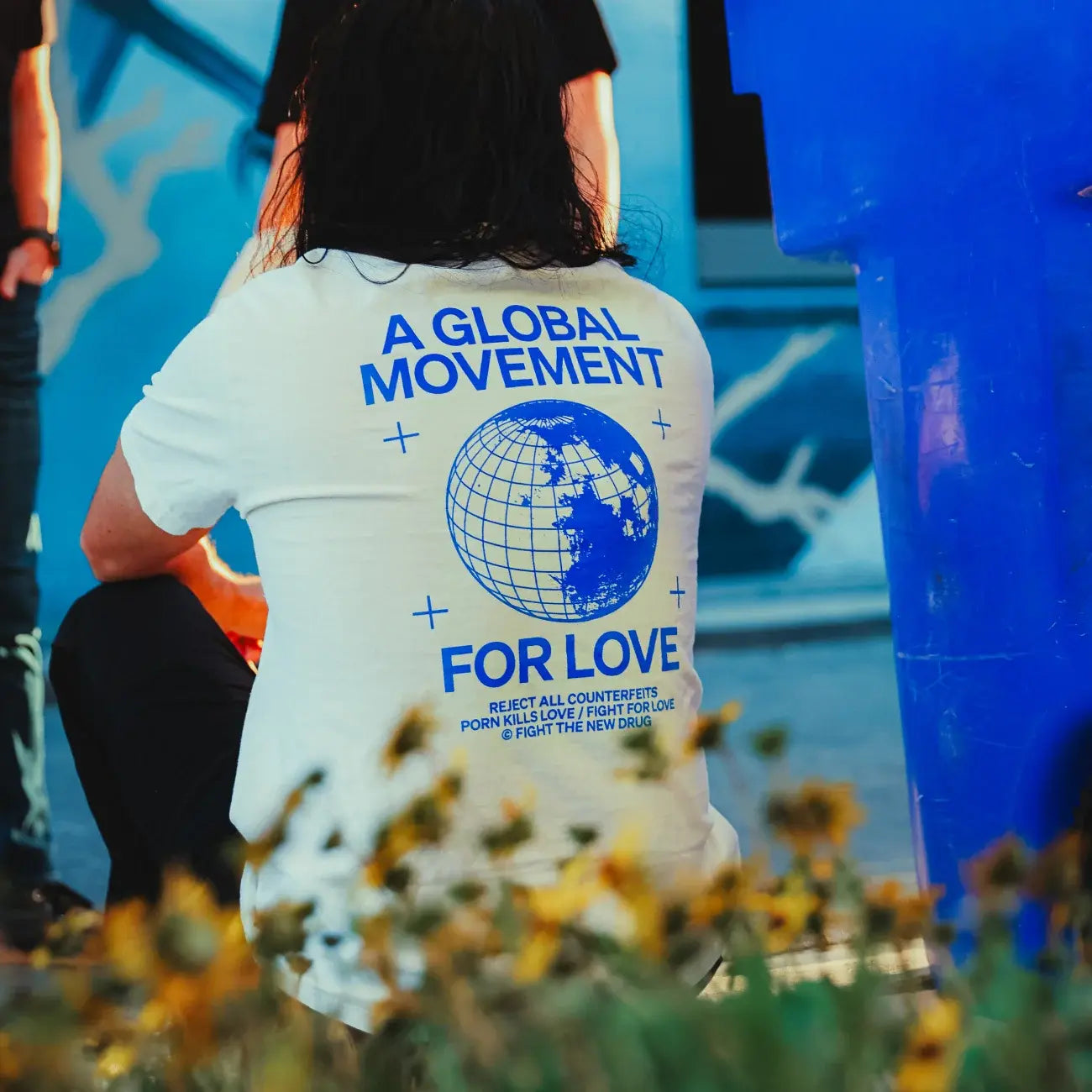 A Global Movement For Love - White