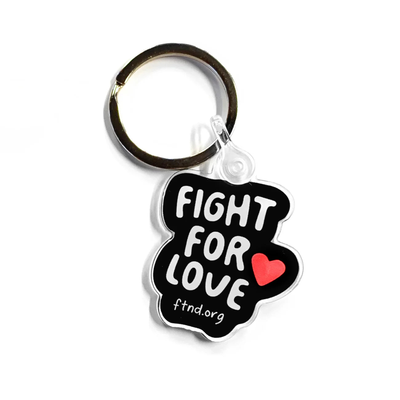 Fight For Love Keychain