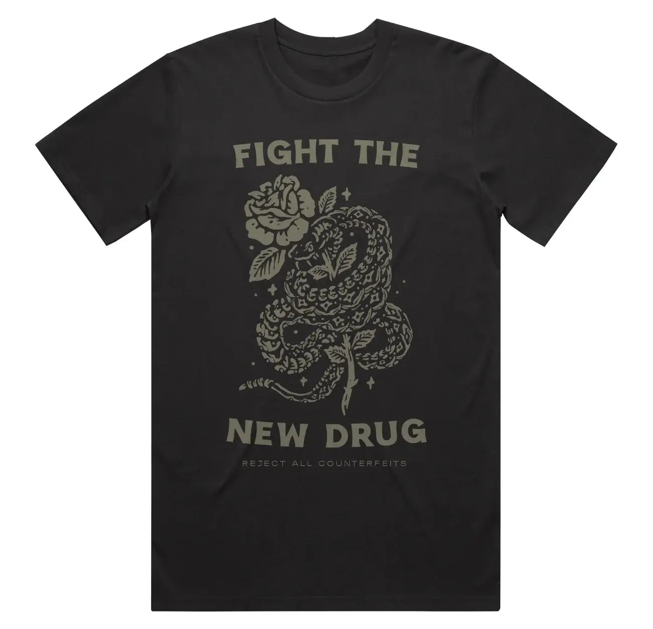 Fight The New Drug Snake - Black