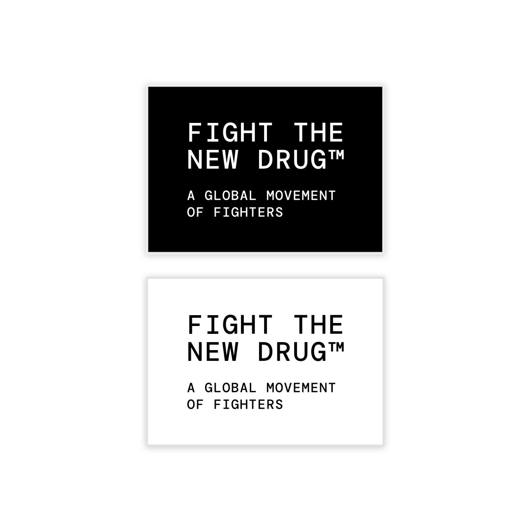 Fight the New Drug Stickers (2-Pack)