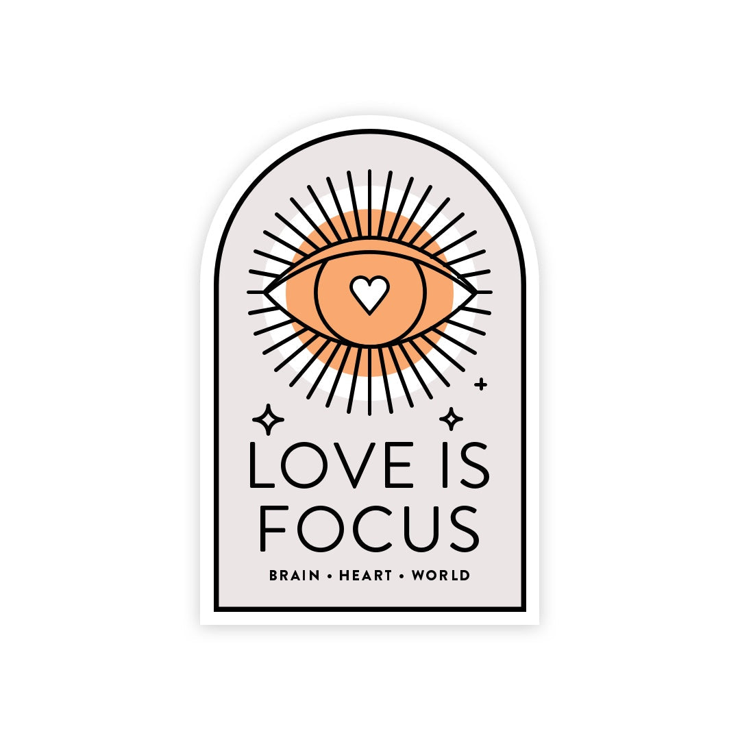 Love is Focus Sticker – Fight the New Drug
