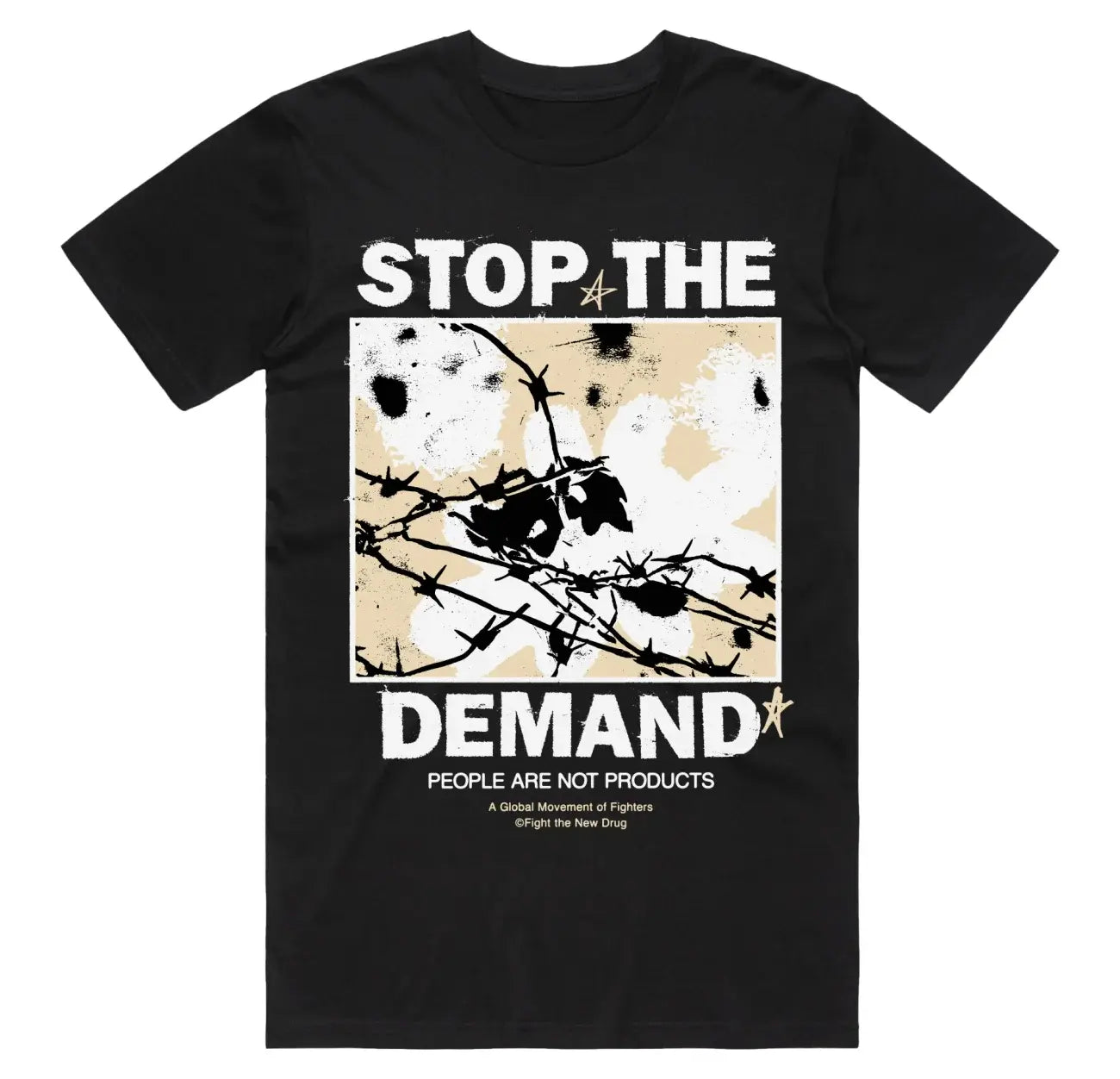 Stop The Demand Wire - Black