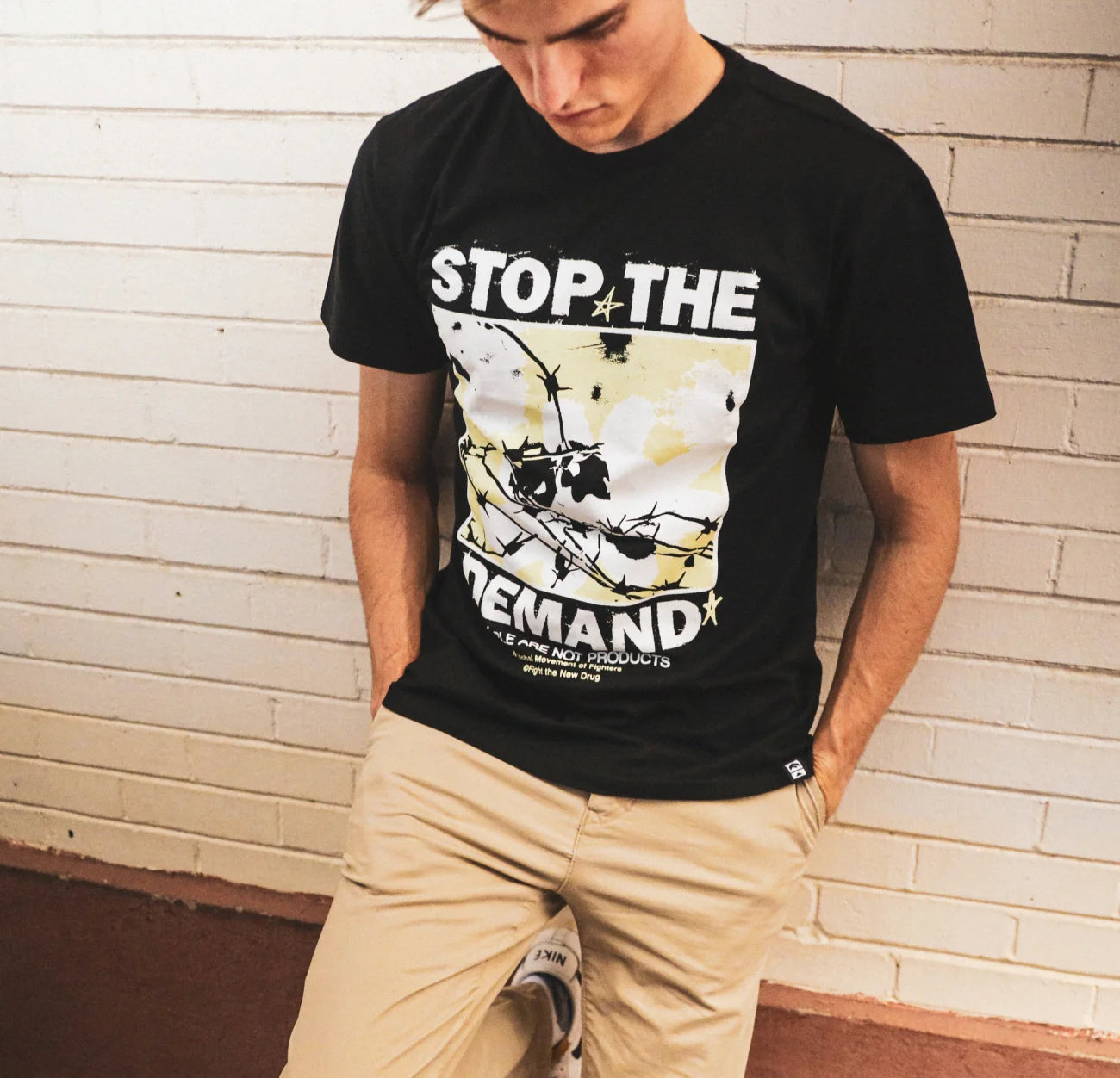 Stop The Demand Wire - Black