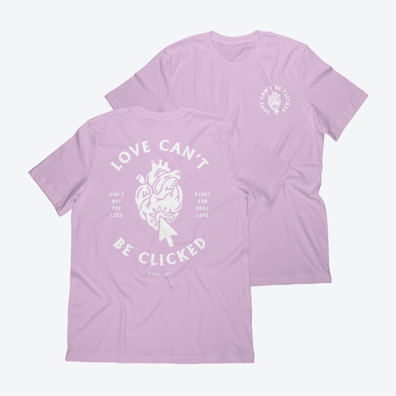 Love Can't Be Clicked - Lavender