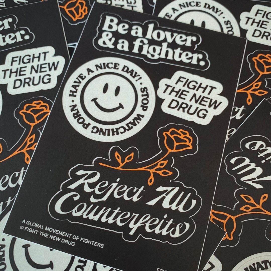 Be A Lover & A Fighter Sticker Sheet